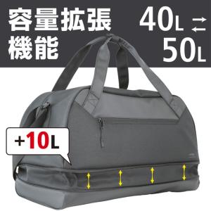 ティゴラ ポリ 容量拡張 ダッフルバッグ ブラ...の詳細画像1