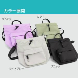 ティゴラ 大きくひらくミニショルダー GY T...の詳細画像5