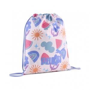 プーマ PUMA PHASE AOP スモール ジム サック 091325 10 ジュニア キッズ 子供 バックパック デイパック リュック PUMA