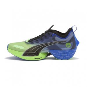 プーマ FAST-R NITRO ELITE EKIDEN ファストアール ニトロ エリート エキデン 378725 メンズ 陸上/ランニングシューズ ブルー×イエローグリーン PUMA