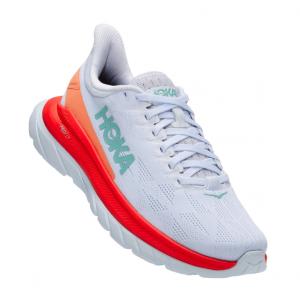 ホカオネオネ マッハ4 MACH 4 1113529 WFS レディース 陸上 ランニングシューズ : ホワイト×レッド HOKA ONE ONE