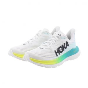 ホカオネオネ MACH 5 マッハ 5 1127894 レディス 陸上/ランニング ランニングシューズ B : ホワイト×ペールブルー HOKA ONE ONE｜アルペングループヤフー店