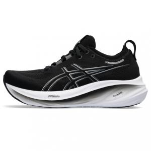 アシックス GEL-NIMBUS 26 WIDE ゲルニンバス 26 ワイド 1012B602 レディス 陸上/ランニング ランニングシューズ E : ブラック×グレー asicsの商品画像