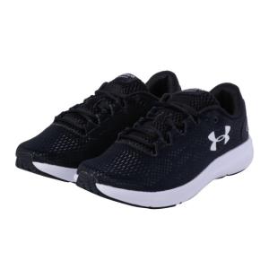 アンダーアーマー UA W Charged Pursuit 2 3022604 001 レディース 陸上 ランニングシューズ ： ブラック×ホワイト UNDER ARMOUR