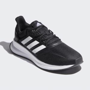 アディダス FALCONRUN M F36199 メンズ 陸上/ランニング ランニングシューズ 2E : ブラック×ホワイト adidas