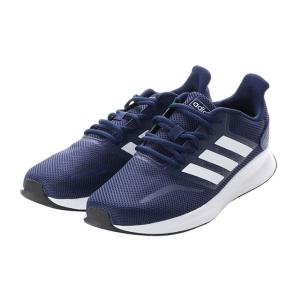 アディダス FALCONRUN M  メンズ 陸上/ランニング ランニングシューズ : ダークブルー×ホワイト adidas