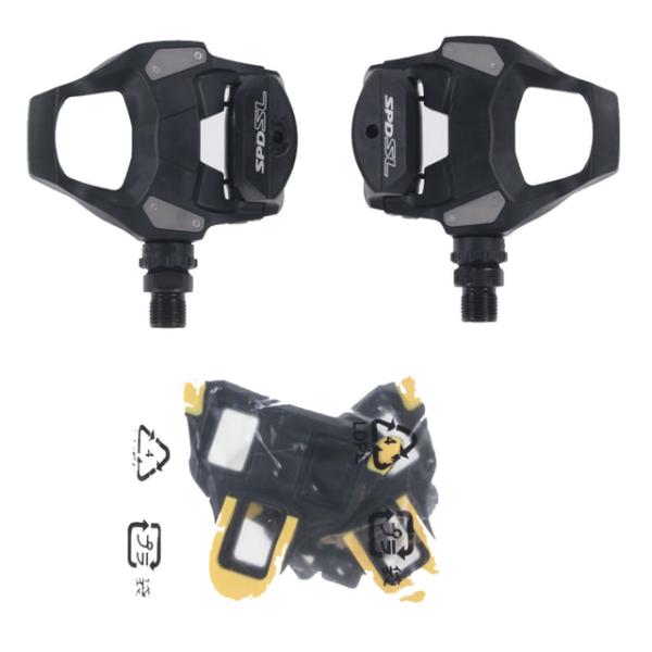 シマノ PD-RS500 EPDRS500 バイシクル ペダル : ブラック SHIMANO
