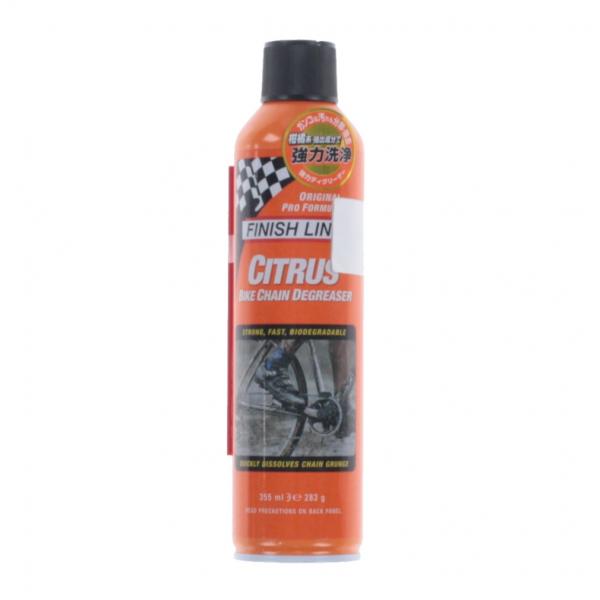 フィニッシュライン シトラス バイク チェーン ディグリーザー 355ml エアーゾール TOS09...