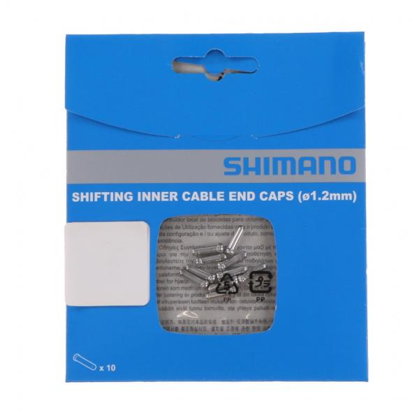 シマノ インナーエンドキャップ (Φ1.2 mm) 10個入 Y62098060 バイシクル パーツ...