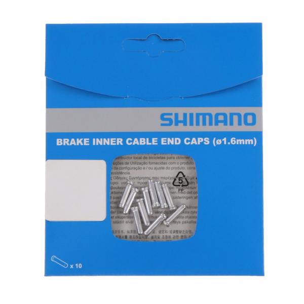 シマノ インナーエンドキャップ (Φ1.6 mm) 10個入 Y62098070 バイシクル パーツ...