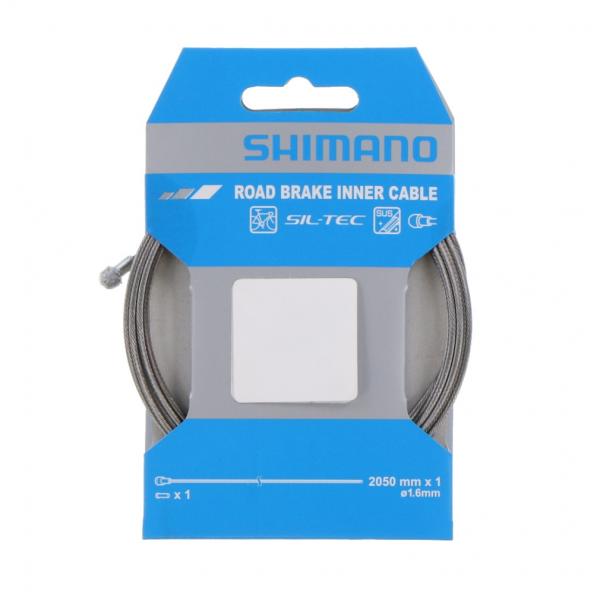 シマノ ブレーキインナーケーブル SIL-TEC コーティングROAD 2050mm Y800983...