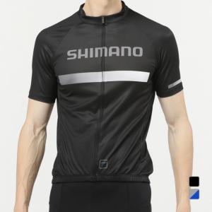 SHIMANO ブラック サイクルジャケット フルジップ SHIMANO ブラック サイクルジャケット フルジップ SHIMANO