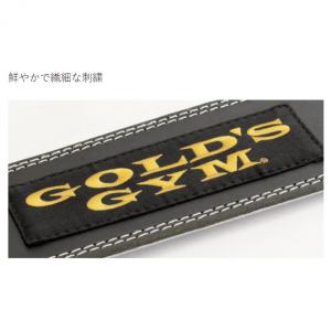 ゴールドジム トレーニングレザーベルトBK G...の詳細画像4