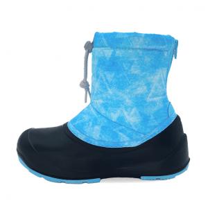 IGNIO イグニオ キッズ用（14〜19cm）スノーシューズ ブルー IGK LNG