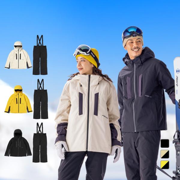 ファブリス メンズ スキー ウェア上下セット ユニセックス スノーウェア上下セット FA-5S352...