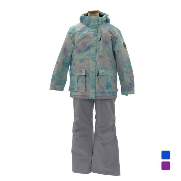 コスビー ジュニア キッズ 子供 スキー ウェア上下セット ガールズスキースーツ CSG-4213 ...