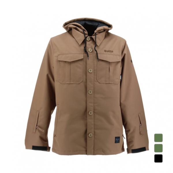 ベスプ メンズ スノーボード ジャケット TWOWAY MILITALY SHIRTS JACKET...