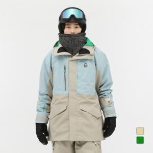 インハビタント メンズ スノーボード ジャケット INH FULL-ZIP JCKET ISM23OT56 inhabitant｜alpen-group