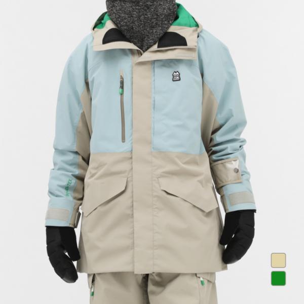 インハビタント メンズ スノーボード ジャケット INH FULL-ZIP JCKET ISM23O...