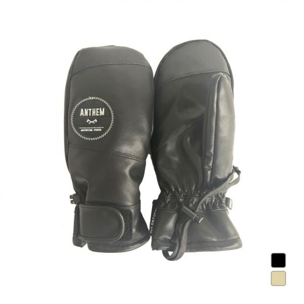 アンセム メンズ スノーボード グローブ ANTHEM PU LEATHER WAPPEN MITT...