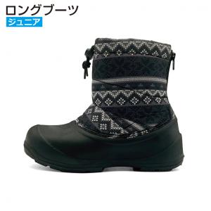 IGNIO イグニオ キッズ用（14〜19cm）スノーシューズ ブルー IGK