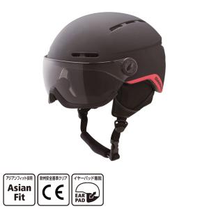 スワンズ H-81 バイザー付きヘルメット H-81 P1 VISOR MBK スキー/スノーボード ヘルメット : マットブラック SWANS｜alpen-group