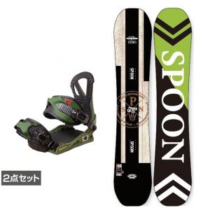 スプーン NATURE BLUE ＆ EQUIP BINDING WHITE 板＋ビンディングセット