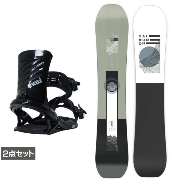 サロモン SIGHT SMU ＆ FX ONE LYT BLACK 板＋ビンディングセット 2点セッ...
