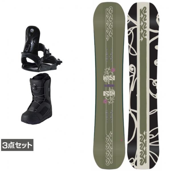 ケーツー LIME LITE ＆ コーズ ＆ JAFFE ブラック 板＋ビンディング＋ブーツセット ...