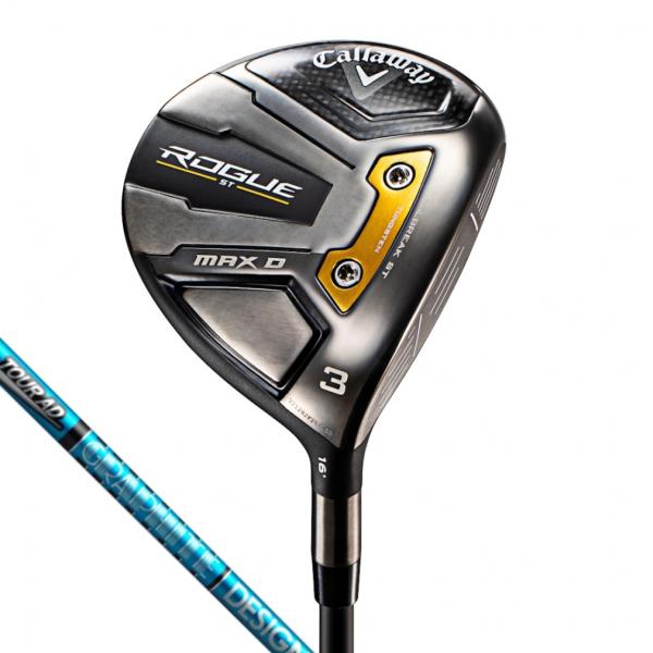 キャロウェイ ROGUE ST MAX D フェアウェイウッド ゴルフ TOUR AD UB-5 S...