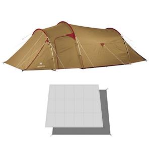 スノーピーク ヴォールト マットシート スターターセット SDE-080S キャンプ ドームテント シェルター ツールーム 2ルーム 4人用 初心者 snow peak