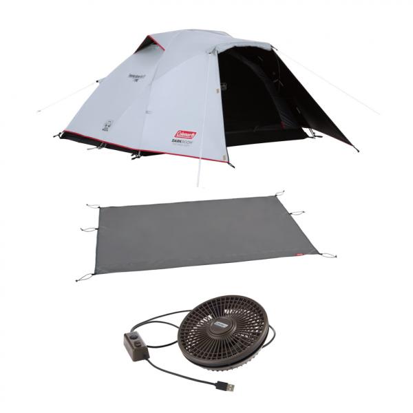 コールマン ツーリングドームエアー/LX＋ リバーシブルファンベンチレーション ハンガー セット 2...