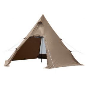 テントファクトリー TCワンポールテント TF-TCP6 キャンプ ティピーテント シェルター スクリーンテント 3人用 4人用 TENT FACTORY