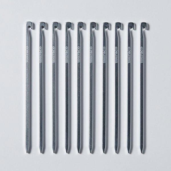 ムラコ ANGULAR NAILS アンギュラーネイル 10本セット PG003 キャンプ ペグ/ハ...