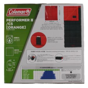 コールマン パフォーマーIII/C5 (オレン...の詳細画像2