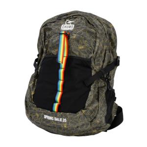 チャムス Spring Dale 25 II 25L Logo Block CH60-2216 Z190 トレッキング バックパック CHUMS