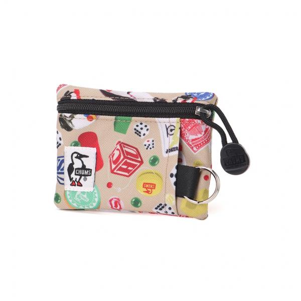 2025秋冬 チャムス Recycle Key Coin Case CH60-3574 Z379 ト...