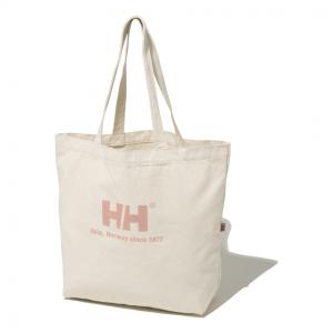 ヘリーハンセン オーガニックコットンロゴトートL HY92210 S トレッキング トートバッグ : サクラ HELLY HANSEN