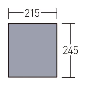 オガワ グランドマット2225 3848 キャンプ テントマット : ダークブラウン Ogawa｜alpen-group