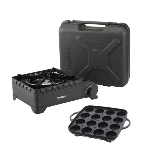 イワタニ カセットフー タフまるXG たこ焼プレート セット CB-ODX-XG CB-A-TKP ...