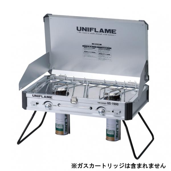 ユニフレーム ツインバーナー US-1900 610305 キャンプ ツーバーナーコンロ UNIFL...