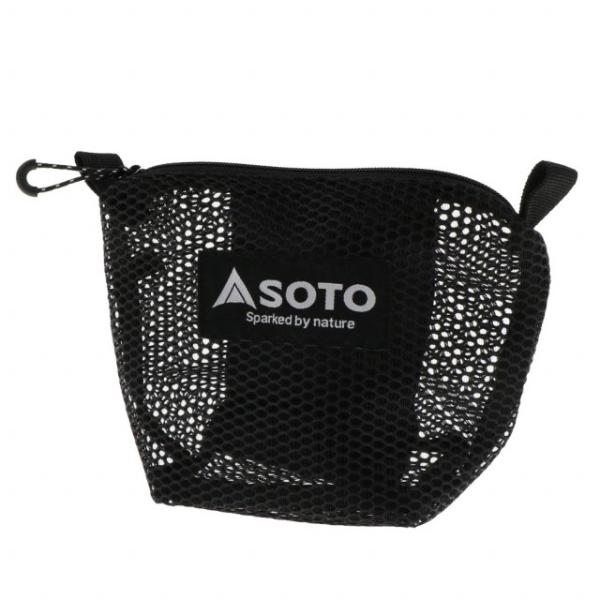 ソト FUSION ポーチ ST-3301 キャンプ クッキング : クロ SOTO