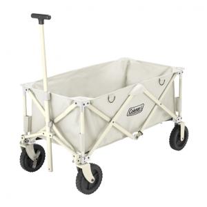 Coleman コールマン アウトドアワゴンウッドロールテーブル Coleman コールマン アウトドアワゴンウッドロールテーブル