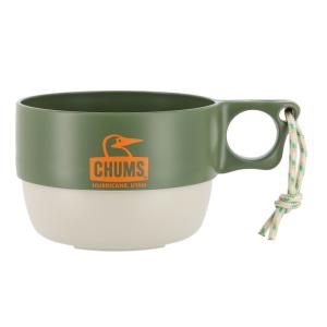 チャムス キャンパースープカップ CH62-1733 M103 キャンプ 食器 : Olive/Gray CHUMSの商品画像