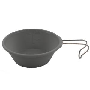 ユニフレーム カラシェラ300 グレー 666661 キャンプ 食器 シェラカップ UNIFLAME｜アルペングループヤフー店