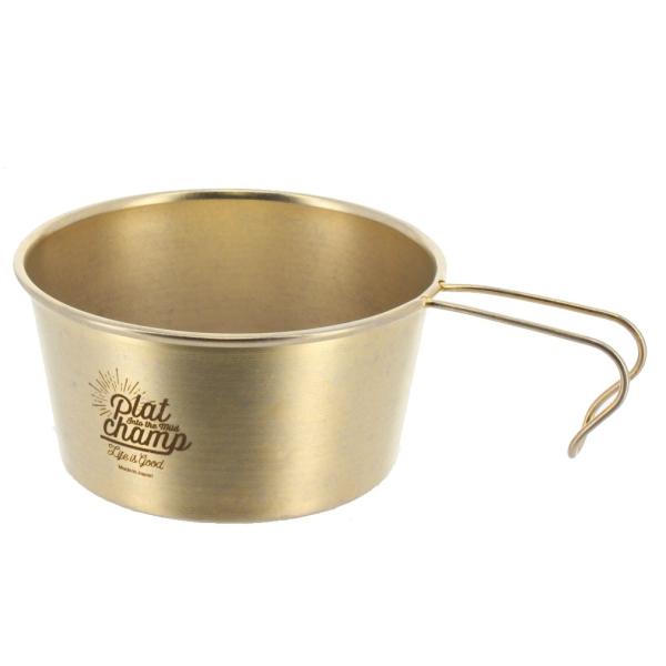 プラットチャンプ ROCKY CUP CAMP PC541 キャンプ 食器 カップ : ゴールド P...