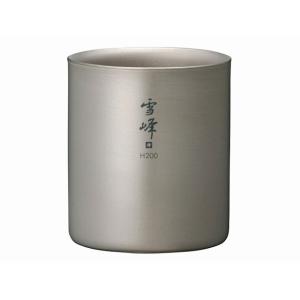 snow peak スノーピーク 真空雪峰スタッキングマグ 300/450