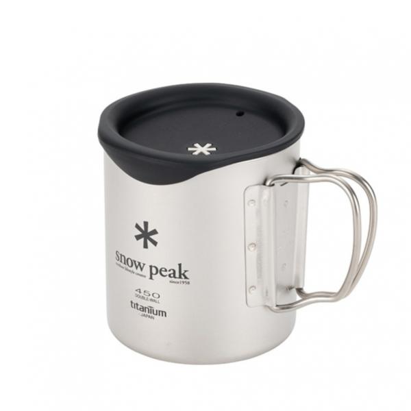 スノーピーク チタンダブルマグ450 ＆ 450マグ用シリコーンリッド MG-153 MGC-058...