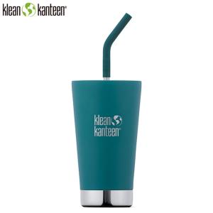 クリーンカンティーン タンブラー ウィズ ストロー16oz 19322079 018 水筒 : エメラルドベイ Klean Kanteen
