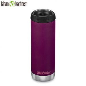 クリーンカンティーン インスレート TKWide 16oz with Cafe Cap 19322091022016 水筒 : パープルポーション Klean Kanteen｜alpen-group